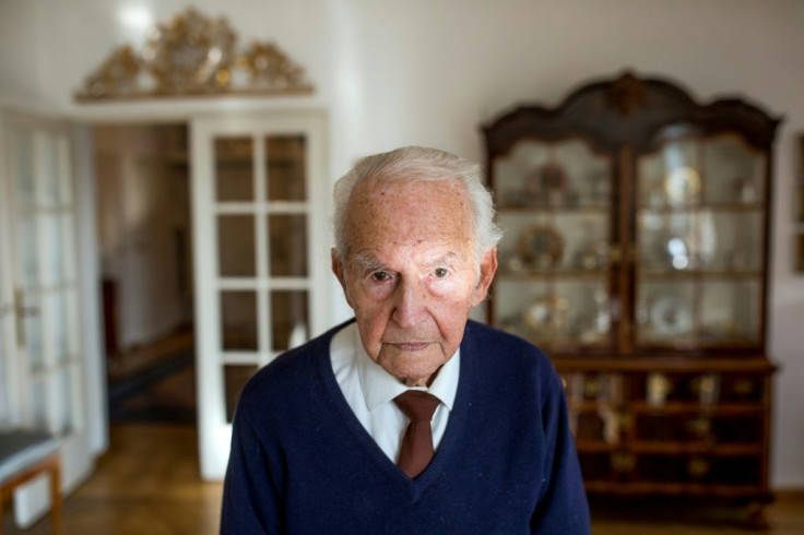 Leon Schwarzbaum, 98, was sent to Auschwitz in occupied Poland at the age of 22