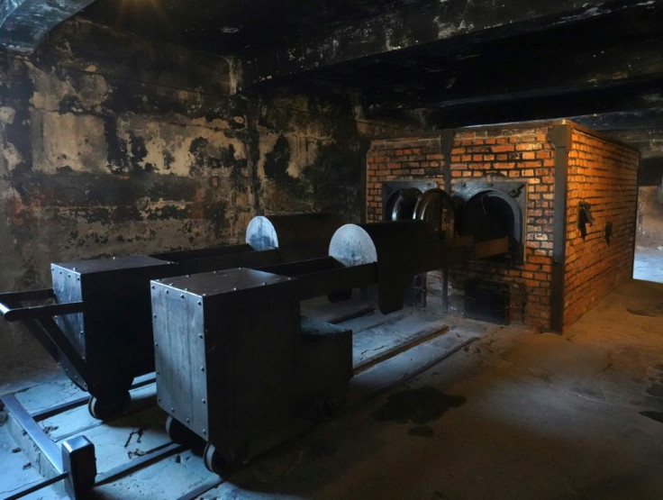 The crematorium has been preserved as a warning to future generations of the horrors of the Holocaust
