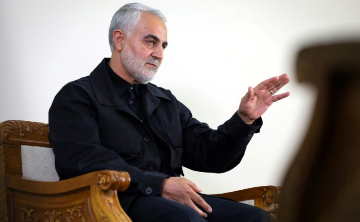 Qasem Soleimani, commander of the elite Quds Force of the Iranian Revolutionary Guards Corps, seen here in October 2019, has become a power-broker in Baghdad