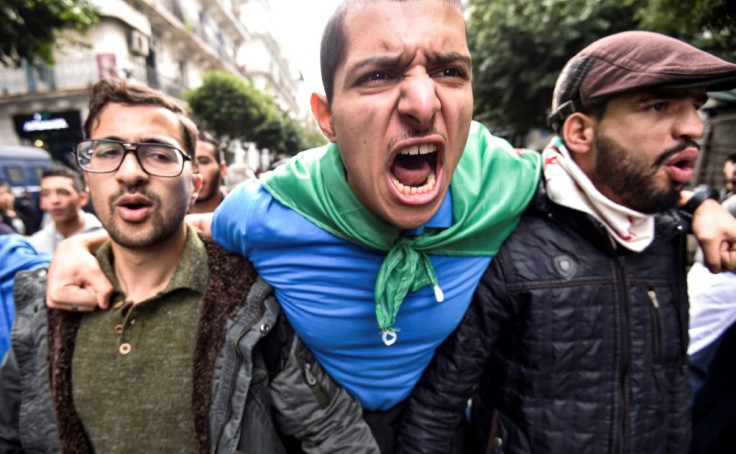 Algerian protesters have demonstrated every week since February against a ruling elite they see as corrupt