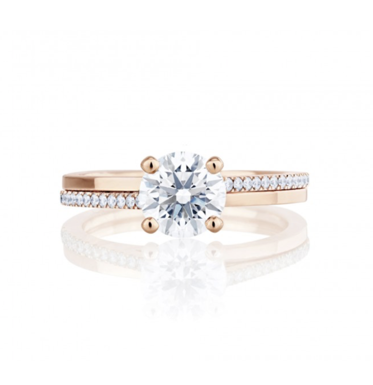 PROMISE ROSE GOLD SOLITAIRE RING