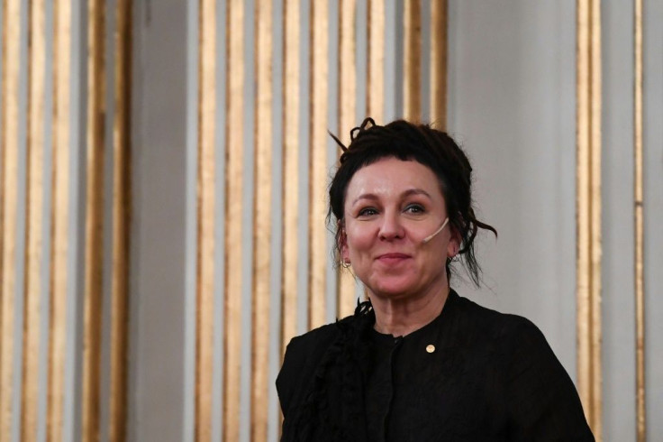 The 2018 winner of the Nobel Literature Prize, Polish writer Olga Tokarczuk, also gave her lecture