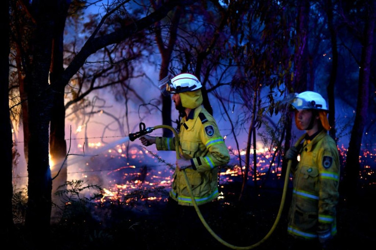 Nearly 50 reinforcements from the United States and Canada have been flown in to support fatigued firefighters