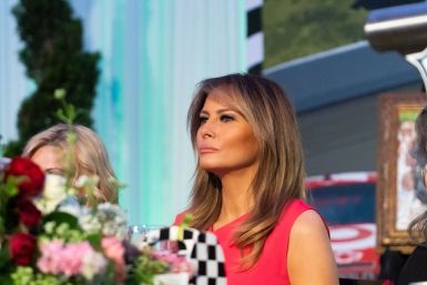 First Lady Melania Trump Attends the Congressional Spouses Luncheon