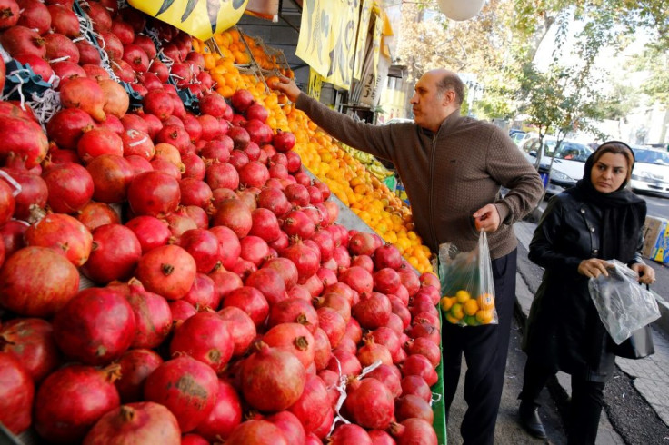 The Islamic republic has suffered a sharp economic downturn this year, with a plummeting currency sending inflation skyrocketing