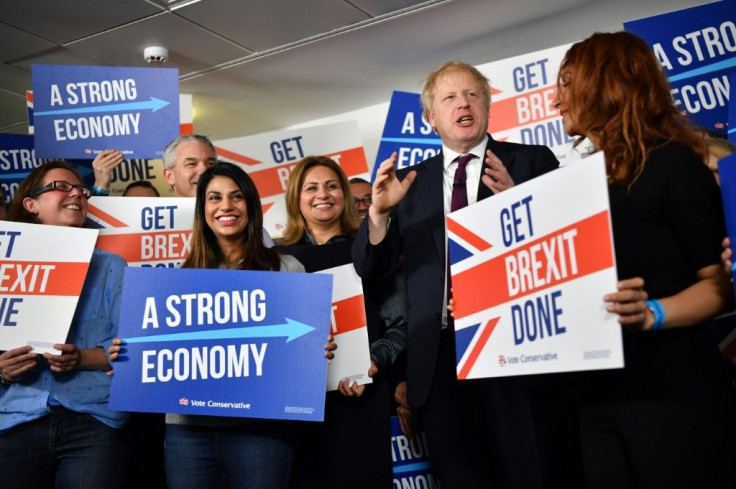 Johnson is hoping to regain the Conservative majority lost by his predecessor Theresa May in the last election