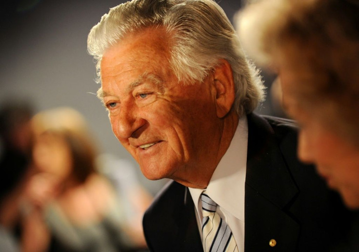 The daughter of former Australian prime minister Bob Hawke, pictured at a Labor Party campaign launch in 2010, claims he urged her to remain silent about an alleged rape