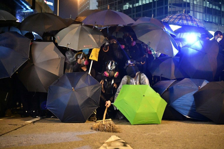 The last two weeks has seen a dramatic drop-off in clashes and vandalism in Hong Kong