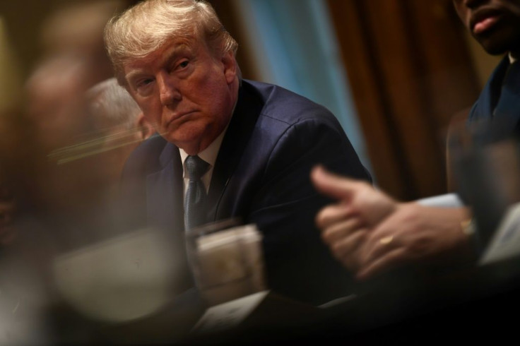 Trump at a White House roundtable on education choice on December 9, 2019