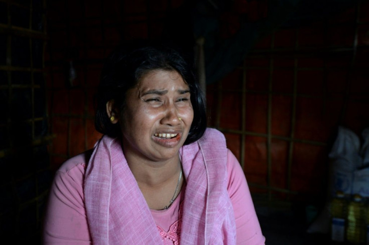 Dildar Begum, a Rohingya widow from Tula Toli village in Myanmar, broke down in tears while describing the killings in her village she says were carried out by the Myanmar army and militias
