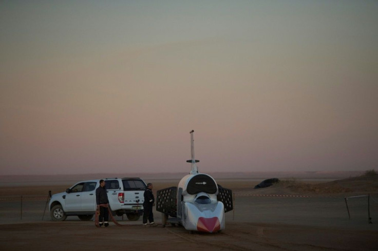 The Bloodhound team plans to give the racer a boost, with a rocket engine