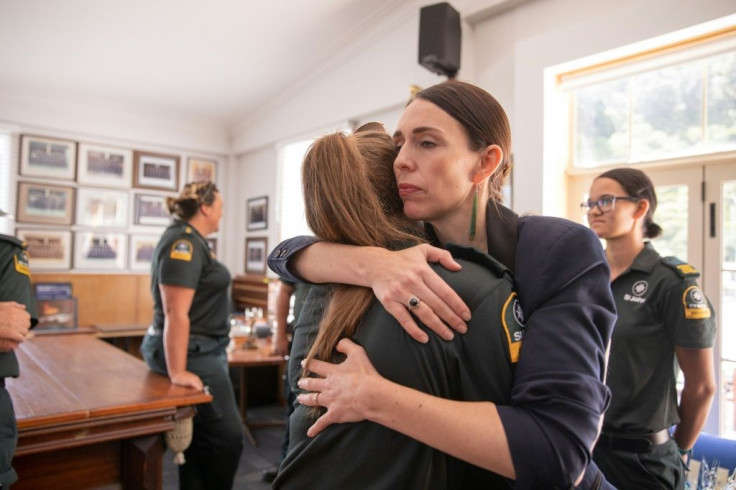 New Zealand Prime Minister Jacinda Ardern  praised helicopter pilots for landing on the volcano, and said her compatriots were in mourning