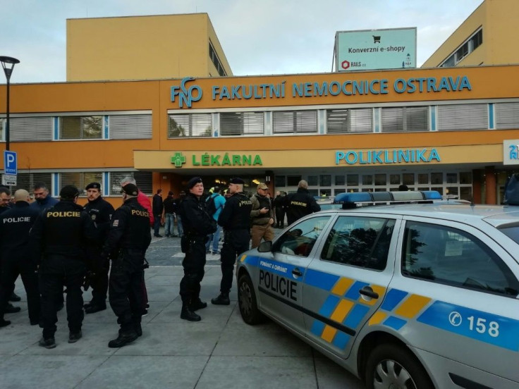 The gunman allegedly shot people at close range as they sat waiting in the trauma ward of the Faculty Hospital in Ostrava