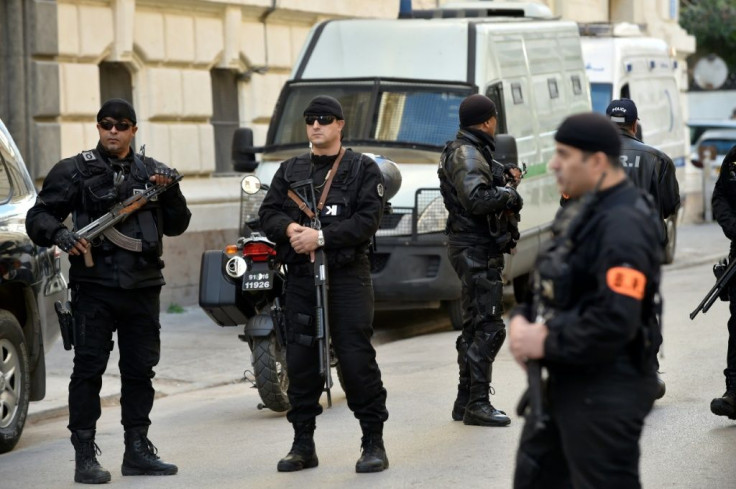 There was tight security outside the Algiers courthouse for the reading of the verdicts against former prime ministers Ahmed Ouyahia and Abdelmalek Sellal and other leading political and business figures