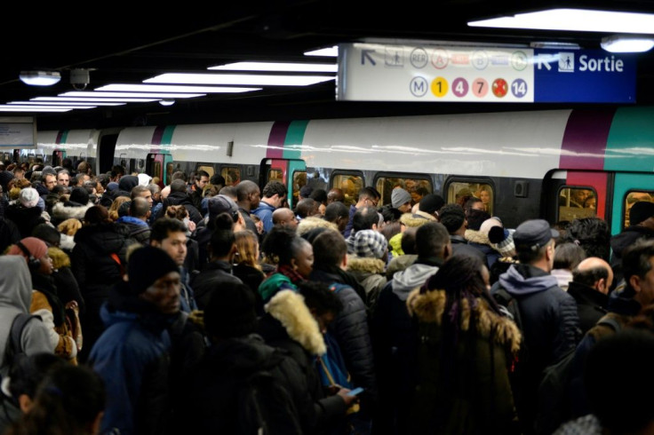 The strikes have hit Paris the most