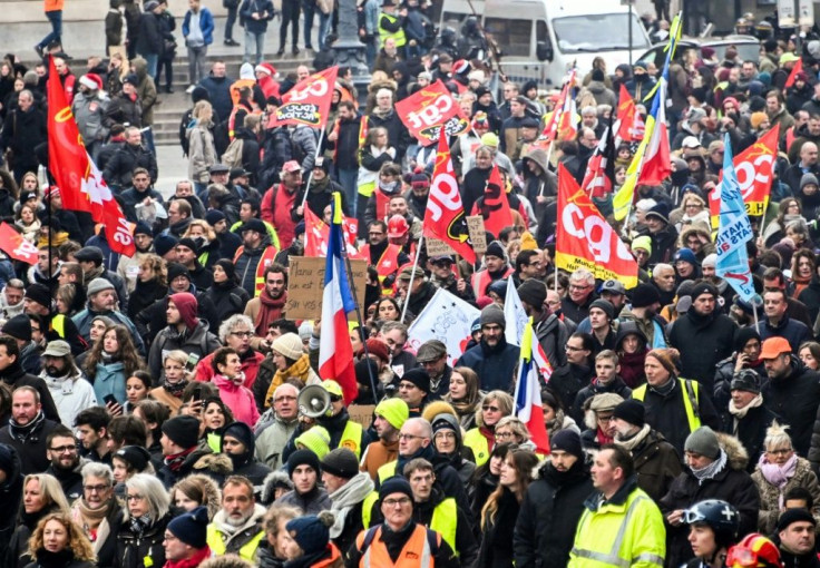 Some French labour leaders have vowed to keep up the fight until Christmas unless the government scraps its pension reform plan