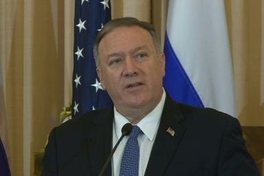 SOUNDBITE US Secretary of State Mike Pompeo says he warned Russian Foreign Minister Sergei Lavrov of reprisals if Moscow interferes in next year's presidential election.