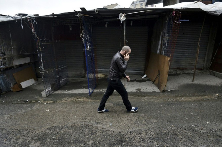 A general strike to protest unpopular Algerian presidential elections has shuttered stores in Tizi-Ouzou