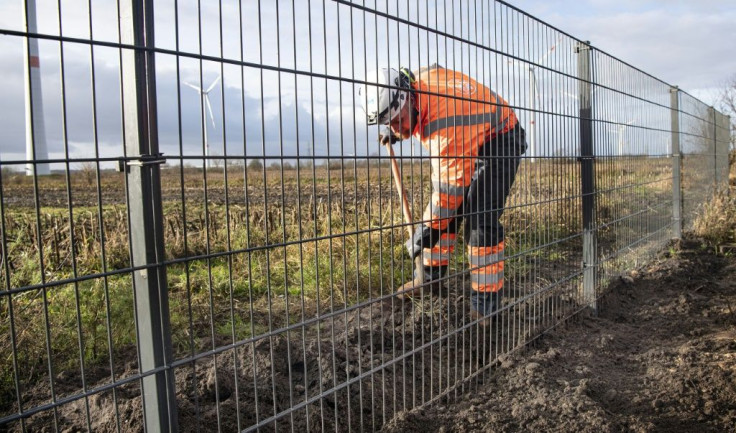 Denmark is building a fence on its border with Germany