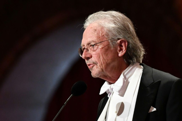 Austrian author Peter Handke received his Nobel prize on Tuesday