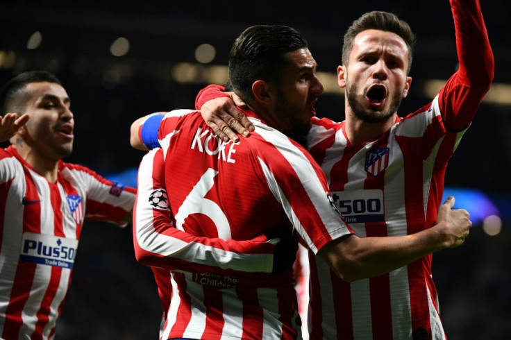 Atletico won 2-0 to reach the last 16