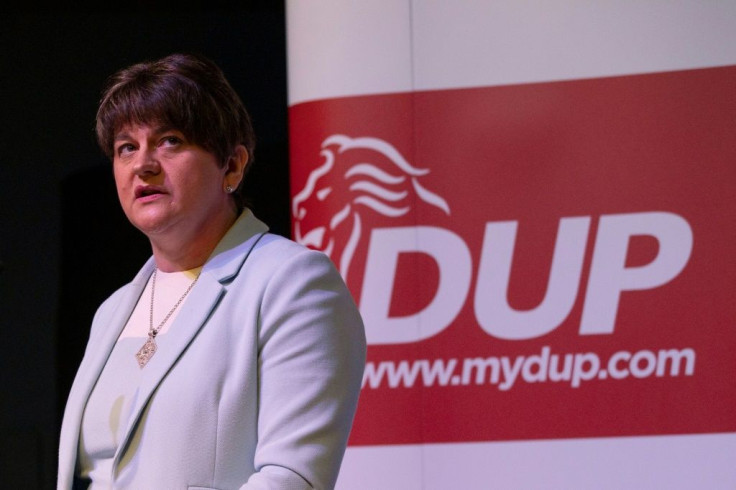 The DUP is the main party in Northern Ireland and is led by 49-year-old Arlene Foster