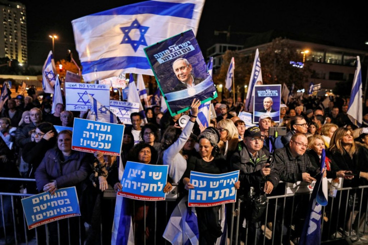 Netanyahu has proven to have a loyal support base despite his indictment last month on corruption charges