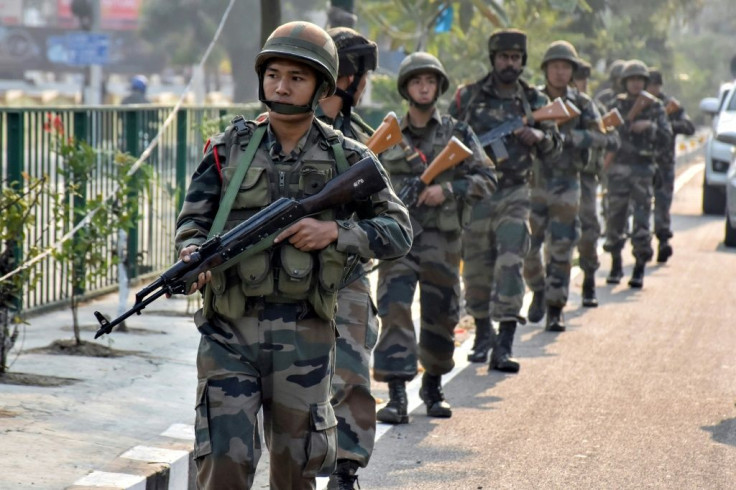 India has deployed troops in the northeast, where protestors have defied a curfew