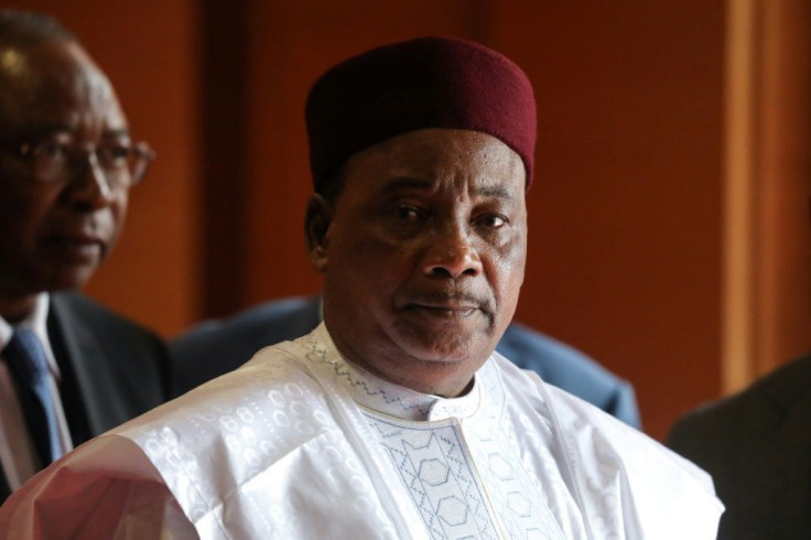 Under pressure: President Mahamadou Issoufou of Niger