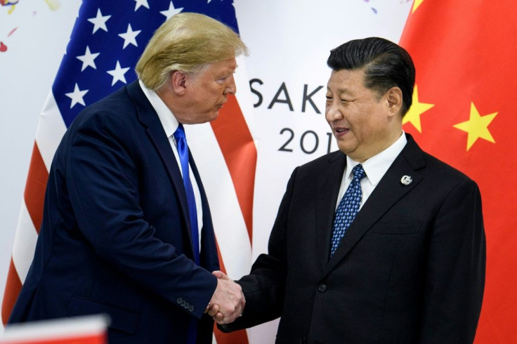 US President Donald Trump, pictured with China's President Xi Jinping at the 2019 G20 Summit in Osaka, is keen to seize back the political initiative and show voters his punishing trade war with China has brought results