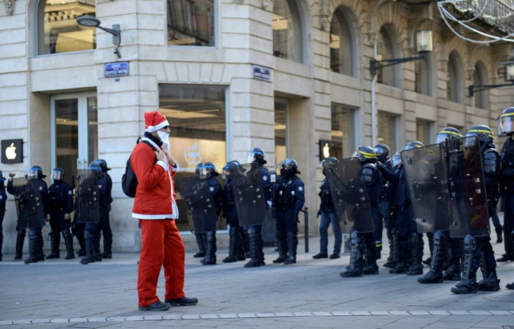 The strike could be costing the French economy as much as 400 million euros ($445 million) per day, according to a confederation of small and medium-sized enterprises