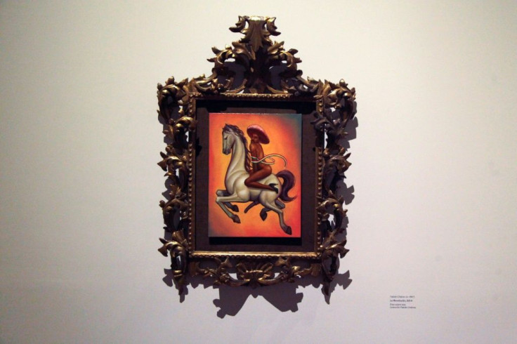 A painting called 'La Revolucion, 2014' by Fabian Chairez of Mexican Revolutionary hero Emiliano Zapata has caused controversy after his family members accused it of "denigrating" his image