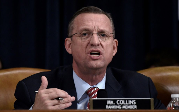 Georgia lawmaker Doug Collins, the ranking Republican on the House Judiciary Committee, accused Democrats of seeking to impeach President Donald Trump on the basis of "disputed facts"
