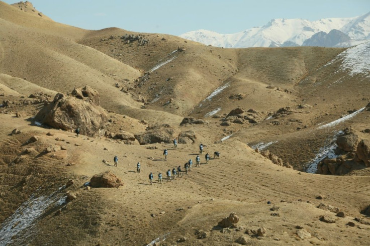 The hills of Bamiyan, which is famous as the home of two giant 6th-century Buddha carvings that the Taliban blew up, have been extensively scoured for mines and other explosives