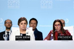 The Paris treaty goals of capping global warmiThe COP25 deal "expresses the urgent need" for new carbon cutting commitments to close the gap between current emissions and ng at below two degrees
