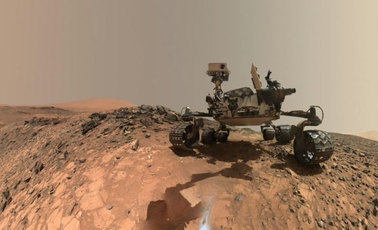 NASA's Curiosity Mars rover, seen here, discovered rounded pebbles on the Red Planet -- new evidence that rivers flowed there billions of years ago