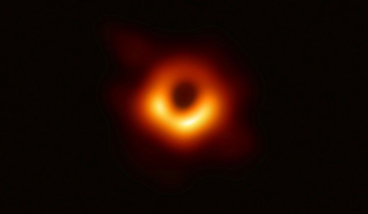 A handout photo provided by the European Southern Observatory on April 10, 2019 shows the first photograph of a black hole and its fiery halo -- touted as the "most direct proof of their existence" by one of the project's lead scientists