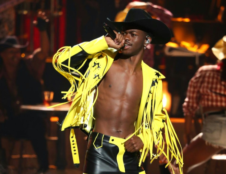 Lil Nas X -- seen here performing at the 2019 BET awards in Los Angeles -- upended the world of country music with his mega-hit "Old Town Road"