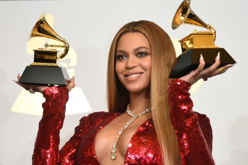 Beyonce -- posing with some of her Grammy awards in 2017 -- has had a banner decade, starring in films, ruling Coachella and producing her own activewear line