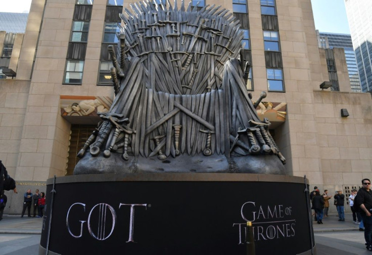 "Game of Thrones" took the world by storm -- here, the Iron Throne is on display in April 2019 ahead of the New York premiere of the HBO show's final season