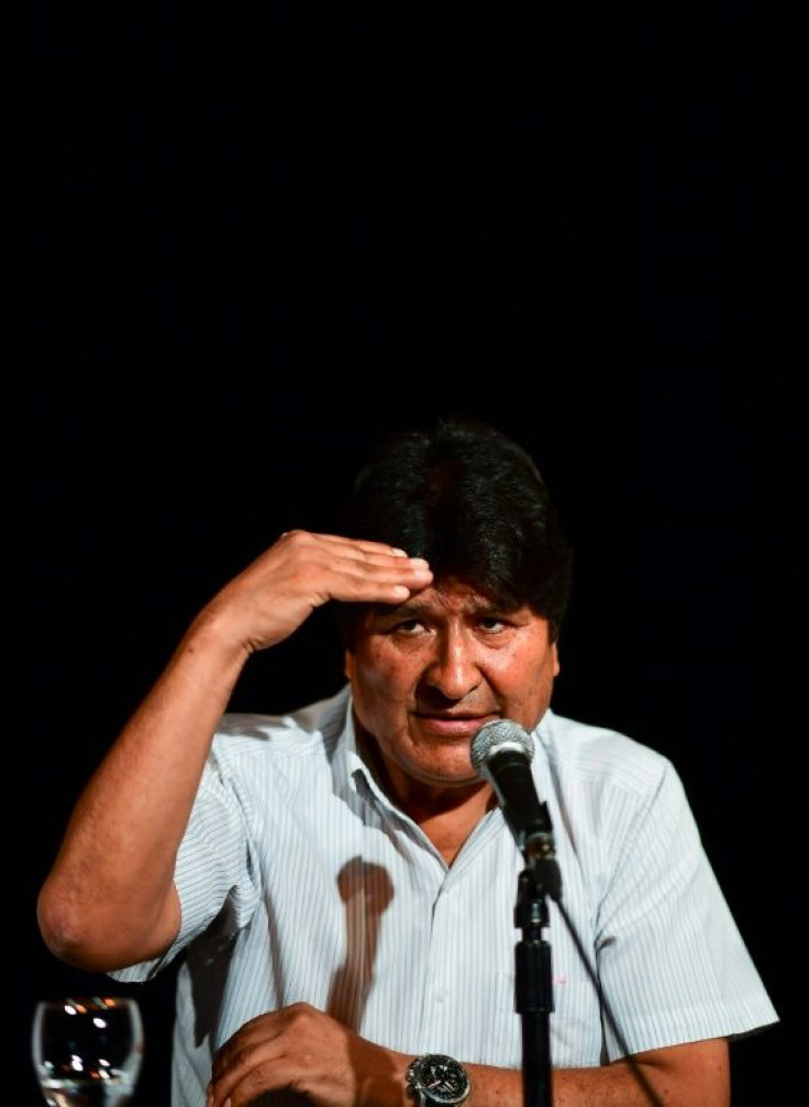 Ex president Evo Morales has been threatened by the country's interim government with arrest if he returns to Bolivia