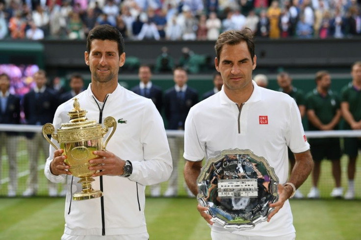 Novak Djokovic was happier than Roger Federer after their marathon Wimbledon final
