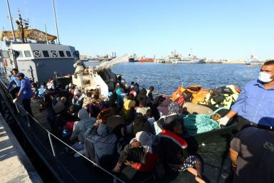 Rights groups say Libya routinely picks up migrants in the Mediterranean and brings them back to overcrowded detention centres