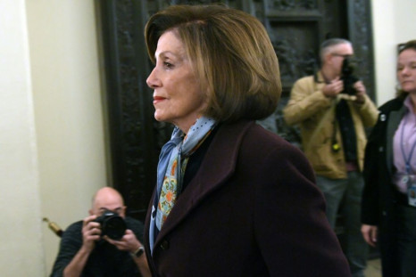 US Speaker of the House Nancy Pelosi brought the chamber to a standstill when she launched the debate on the impeachment of President Donald Trump
