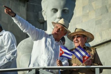 Cuba President Miguel Diaz-Canel (left) and Communist Party First Secretary Raul Castro will be involved in naming a prime minister