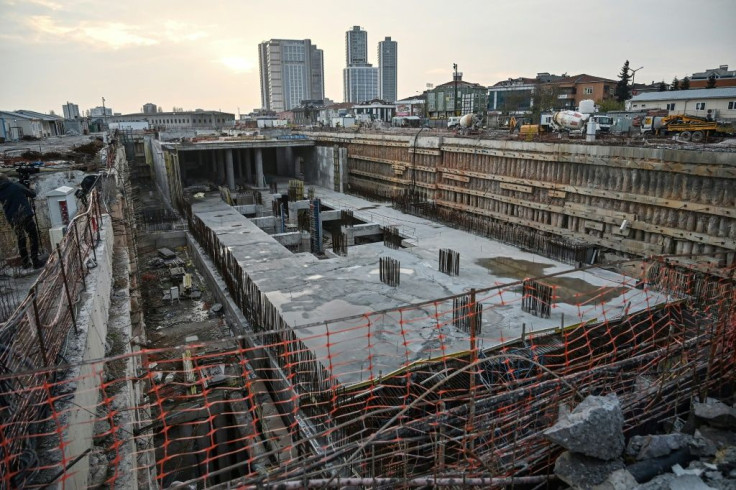 The stalled Dudullu-Bostanci metro construction site is emblematic of the financial squeeze facing municipal authorities in Istanbul, under opposition management since March