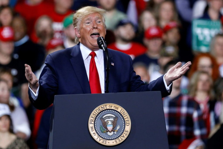 By a twist of fate, a long planned Donald Trump rallyÂ in the small city of Battle Creek, Michigan,Â coincided with the very moment of his impeachment