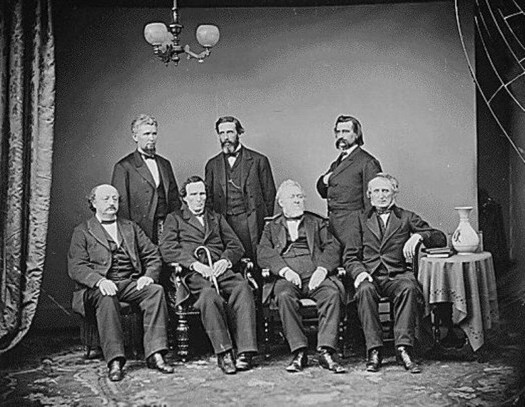Members of the US House of Representatives who managed the impeachment case against president Andrew Johnson in 1868