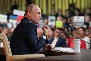 Russian President Vladimir Putin may have dropped a hint about his political future at his end-of year press conference