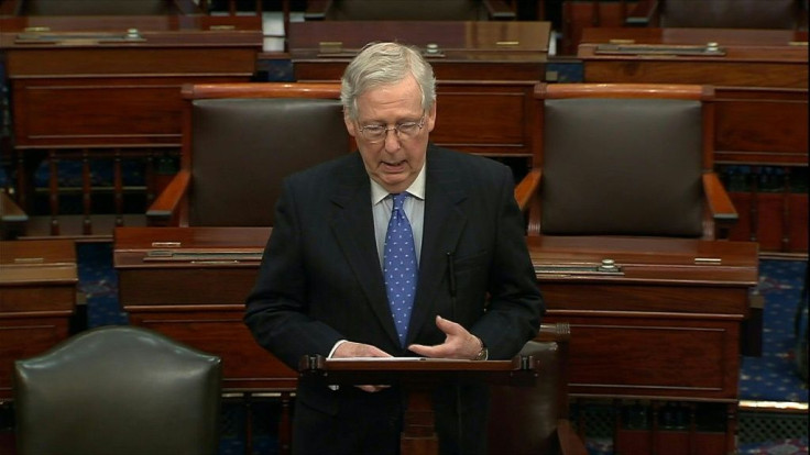 IMAGES AND SOUNDBITESAs the US Senate is set to hold an impeachment trial of Donald Trump, the republican Senate majority leader Mitch McConnell slams democrats, condemning "the most rushed, least thorough and most unfair impeachment inquiry in modern his